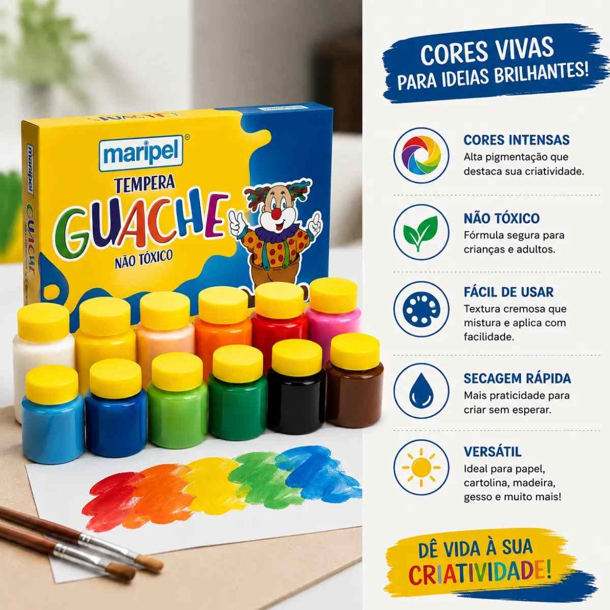 GUACHE C/12 MARIPEL